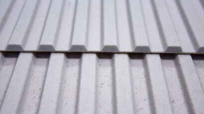 RIBBED SHORT EFFECT PANEL